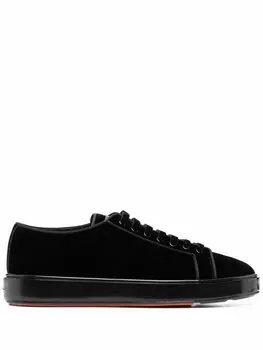 Santoni кеды Dye, черный