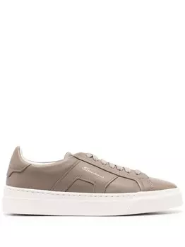 Santoni кеды Gloria, коричневый
