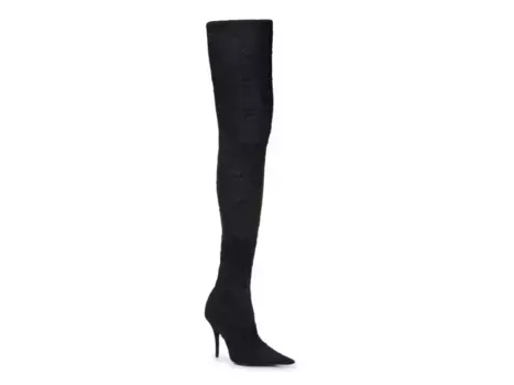Сапоги Balenciaga Knife Thigh, черные