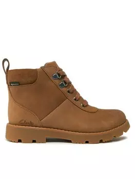 Сапоги Clarks, коричневый
