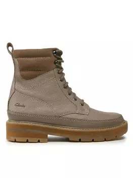 Сапоги Clarks, коричневый