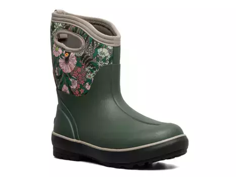 Сапоги Classic II Mid Rain Boot Bogs, зеленый