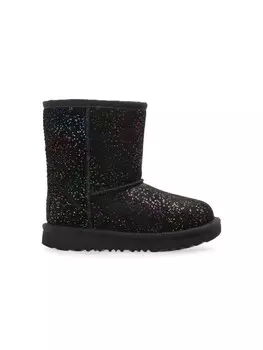 Сапоги Classic II Shimmer Sky UGG Kids, черный