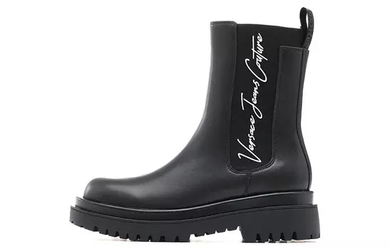 Сапоги Couture Drew с логотипом и принтом Versace Jeans