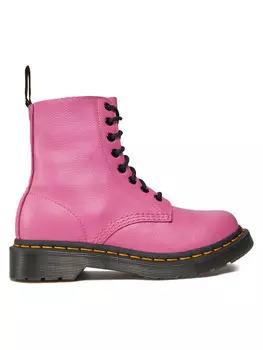 Сапоги Dr. Martens, розовый