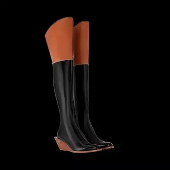 Сапоги Edge Wedge Louis Vuitton, черный