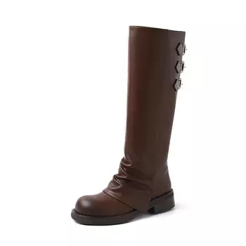 Сапоги Five-nine Dan seven Knee-high Boots Women's, коричневый
