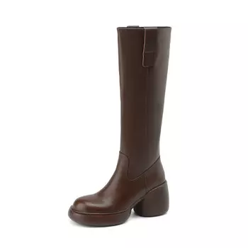 Сапоги Five-nine Dan seven Knee-high Boots Women's, коричневый