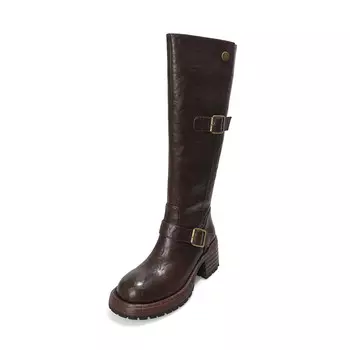 Сапоги Five-nine Dan seven Knee-high Boots Women's, коричневый