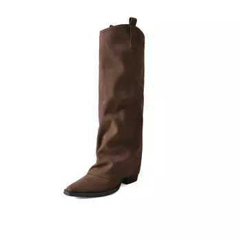 Сапоги Five-nine Dan seven Knee-high Boots Women's, коричневый