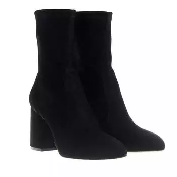 Сапоги flareblock 85 stretch bootie Stuart Weitzman, черный
