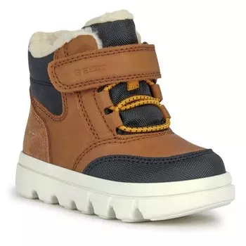 Сапоги Geox BWillaboom Boy, коричневый