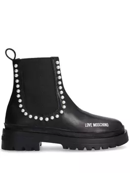 Сапоги Гете Love Moschino, черный