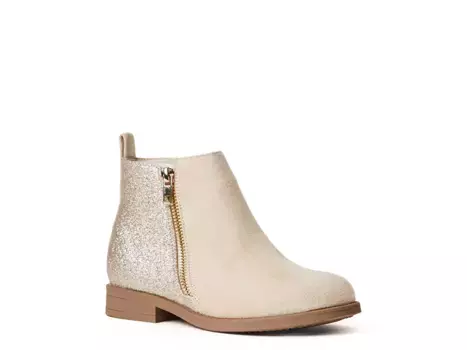 Сапоги Glitter Back Bootie Fabkids, светло-коричневый
