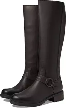 Сапоги Hearth Rae Clarks, цвет Dark Brown Leather