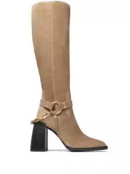 Сапоги Isabelle 95 JIMMY CHOO, нейтральный