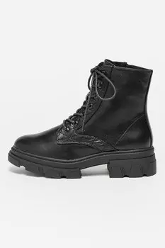 Сапоги из экокожи Bullboxer, черный