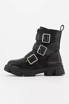 Сапоги из экокожи Bullboxer, черный