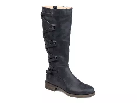 Сапоги Journee Collection Carly, темно-синий
