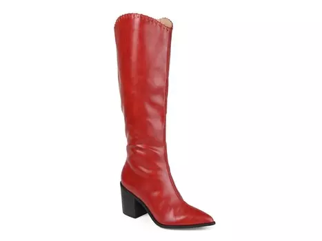 Сапоги Journee Collection Daria, красный