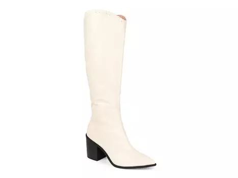 Сапоги Journee Collection Daria, молочный