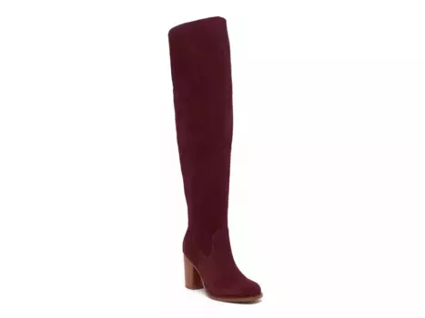 Сапоги Kelsi Dagger Brooklyn Logan Wide Calf, гранатовый