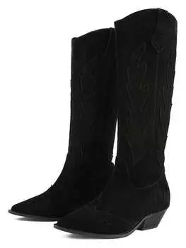 Сапоги loft37 Leder-Stiefel Route 66, черный