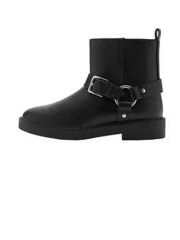 Сапоги MANGO KIDS Boots KURT, черный