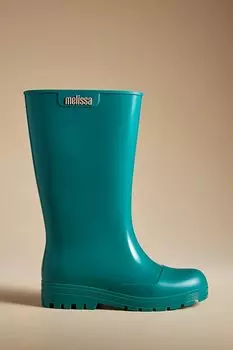 Сапоги Melissa резиновые, зеленый