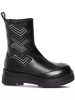 Сапоги Missoni с вышитым дизайном, черный