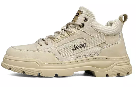 Сапоги мужские песочные Jeep, цвет Sand