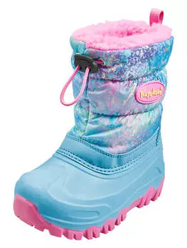 Сапоги Playshoes, цвет pink/hellblau
