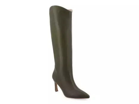 Сапоги Rehela Wide Calf Boot Journee Collection, оливково-зеленый