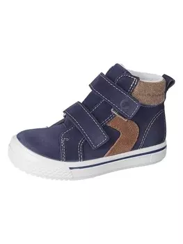 Сапоги Ricosta Leder-Boots Mats, цвет Dunkelblau/Hellbraun