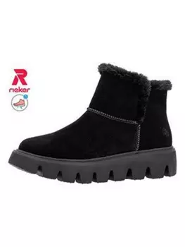 Сапоги Rieker Evolution Damen Winterschuhe warm, черный