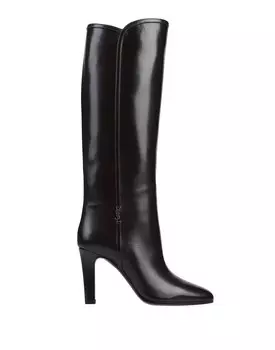 Сапоги Saint Laurent, темно-коричневый