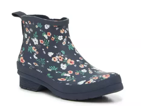 Сапоги Spring Mini Rain Boot Chooka, цвет navy_multicolorfloralprint