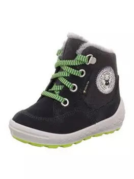 Сапоги superfit Jungen Stiefel Stiefelette Leder \ GROOVY, синий
