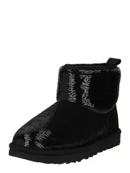 Сапоги UGG Classic Mini Mirror Ball, черный