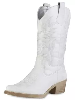 Сапоги VAN HILL Cowboy Marina, серебряный