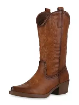 Сапоги VAN HILL Cowboystiefel Emily, светло-коричневый