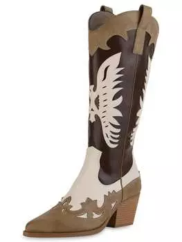Сапоги VAN HILL, цвет khaki beige