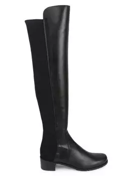 Сапоги выше колена Stuart Weitzman, черный