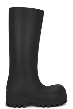 Сапоги женские Bulldozer Rainboot Balenciaga, черный
