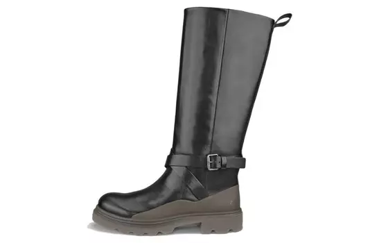 Сапоги женские черные Ecco