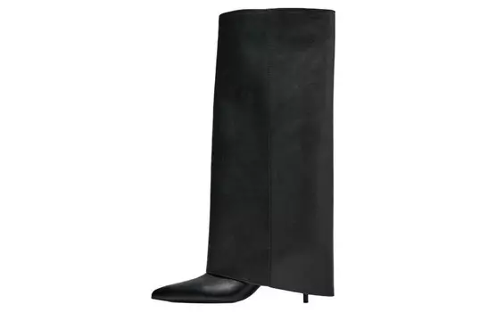 Сапоги женские черные Zara