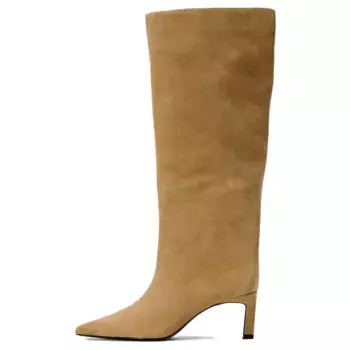Сапоги женские Zara, желтый
