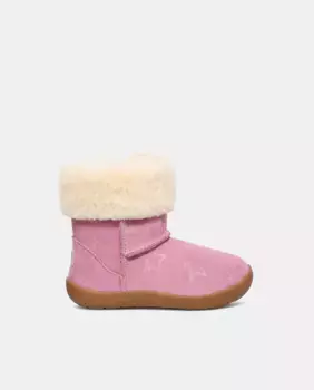 Сапожки для девочки Sammee с переливающимися звездами UGG, розовый