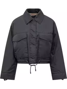 Саржевый бомбер Weekend Max Mara, синий
