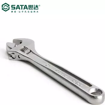 SATA 10-дюймовый разводной ключ, универсальный подвижный живой ключ, инструмент для быстрого открывания 47204, в наличии